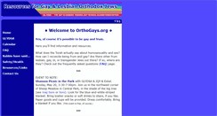 Desktop Screenshot of orthogays.org